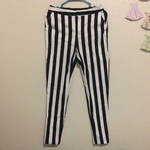 Forever 21 striped pants